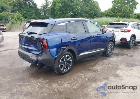 2025 Nissan Kicks Sv Intelligent Awd from USA, damaged, VIN 3N8AP6CB6SL397434